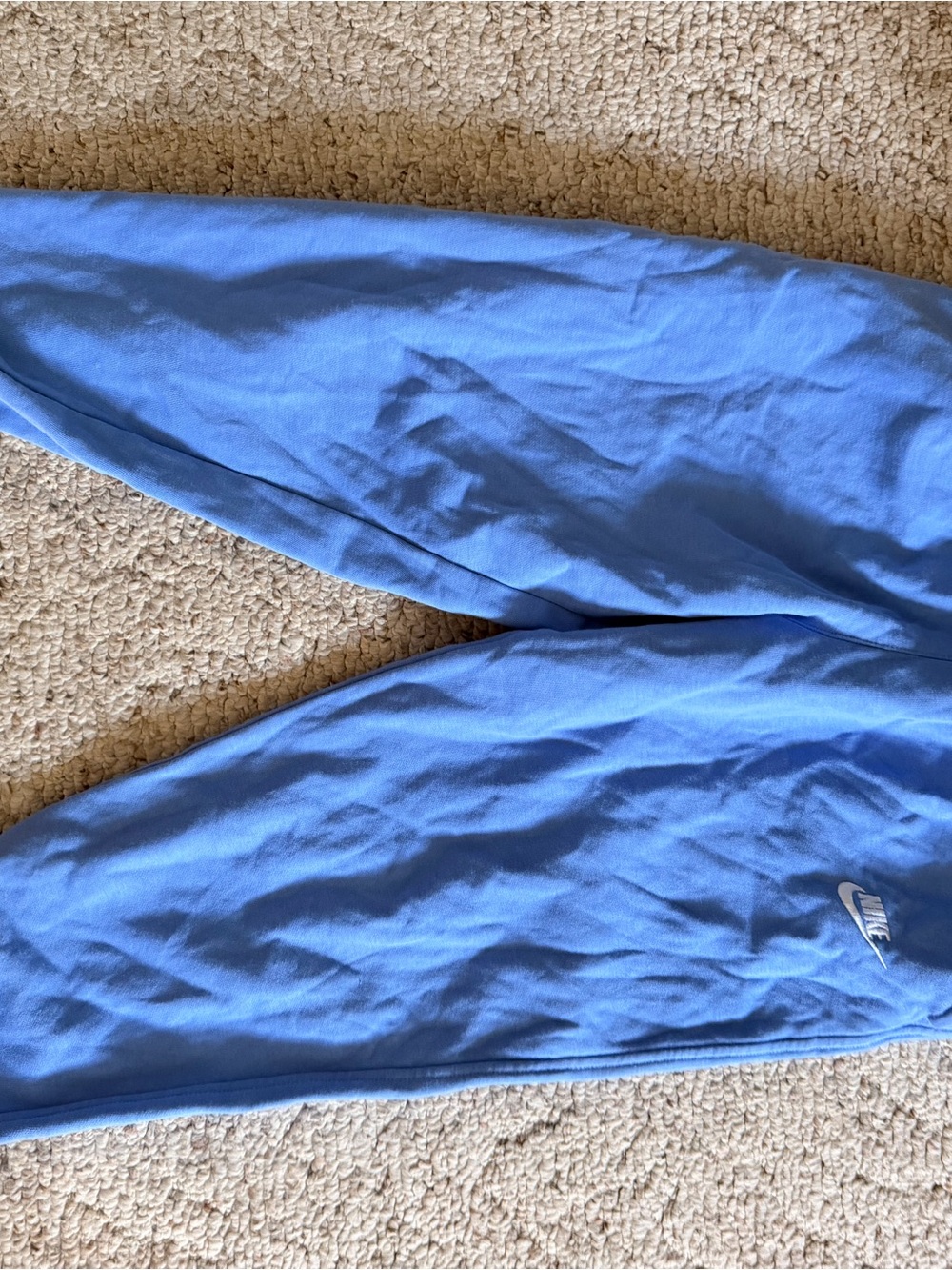 Kids Nike blue sweatpants